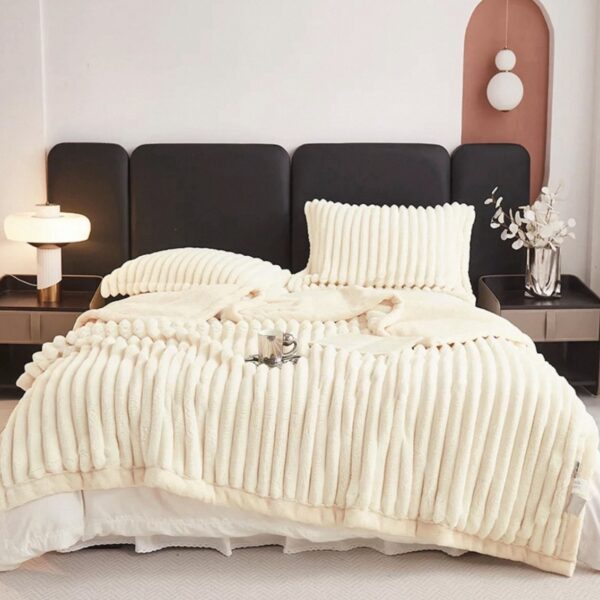 Frazada Sherpa Beige 200X230CM
